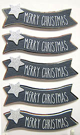 Art Work Sticker Merry Christmas Schrift